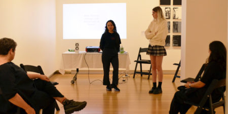 Student artists build community through portfolio event